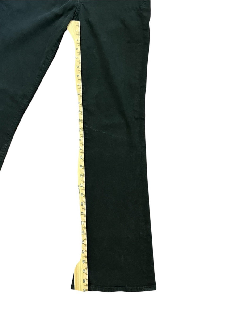 Citizens of Humanity Emannuelle Black Jeans 26 Low Rise Slim Bootcut Y2K Flare - Picture 8 of 11